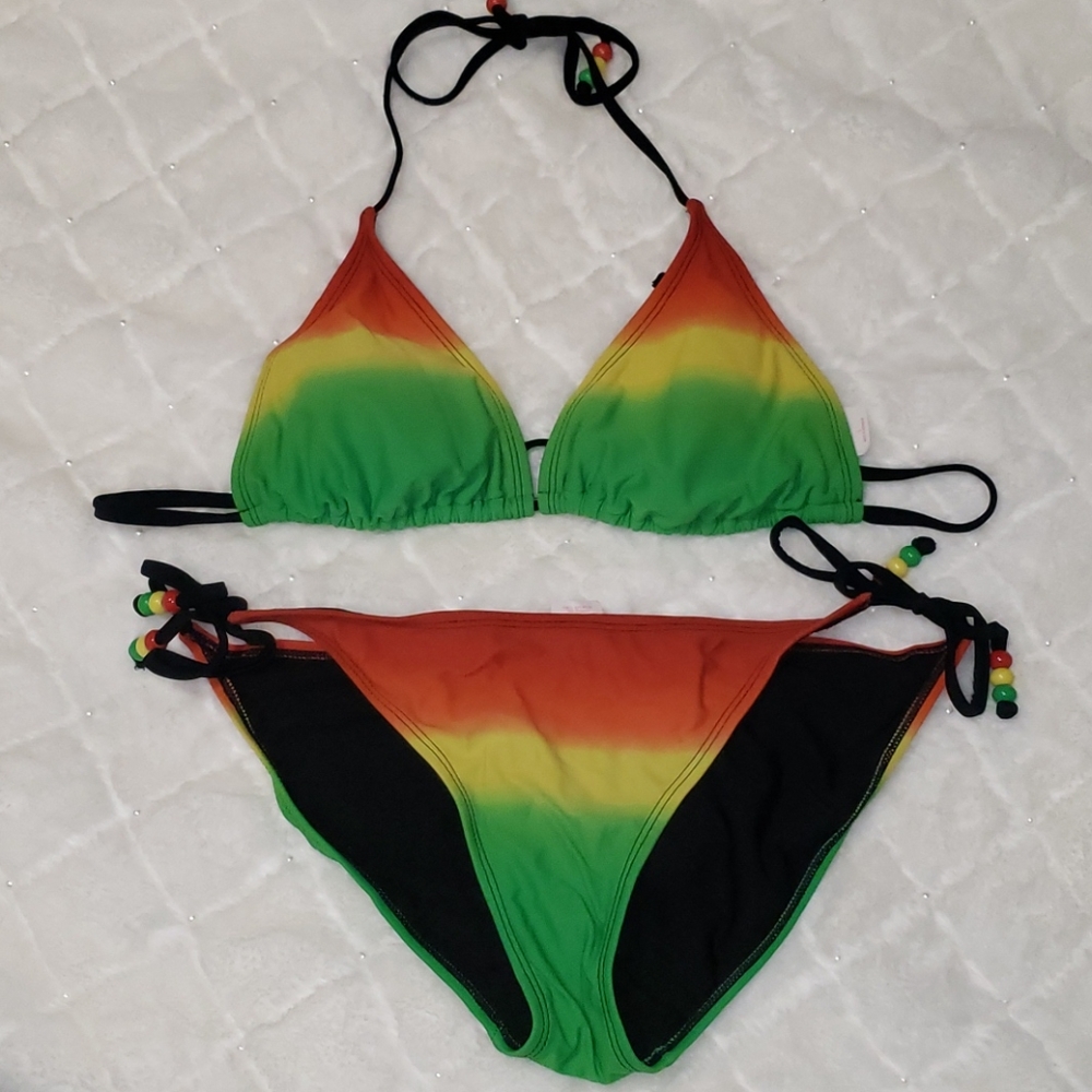 Xhilaration rasta bikini
